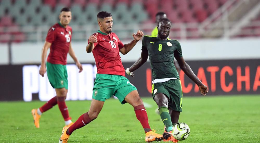 Ù…Ø¨Ø§Ø±Ø§Ø© ÙˆØ¯ÙŠØ© Ø£Ø³ÙˆØ¯ Ø§Ù„Ø£Ø·Ù„Ø³: ÙÙˆØ² Ø§Ù„Ù…ØºØ±Ø¨ Ø¹Ù„Ù‰ Ø§Ù„Ø³Ù†ØºØ§Ù„ 3-1